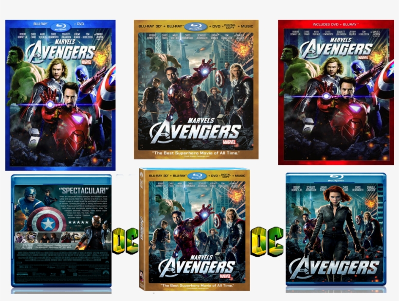 Image - Avengers [dvd/blu-ray 3d], transparent png #3096959