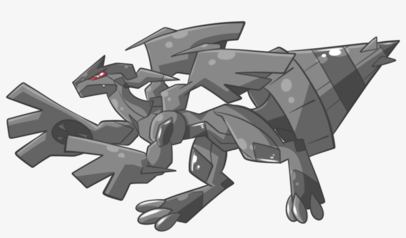 View Zekrom , - Illustration, transparent png #3097062