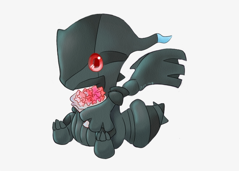 Zekrom Chibi By Hidamarinoaya - Pokemon Chibi Zekrom, transparent png #3097079