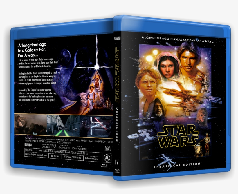 Star Wars Ep4 - Movie Poster Home Theater Decor Metal Tin Sign Wall, transparent png #3097106