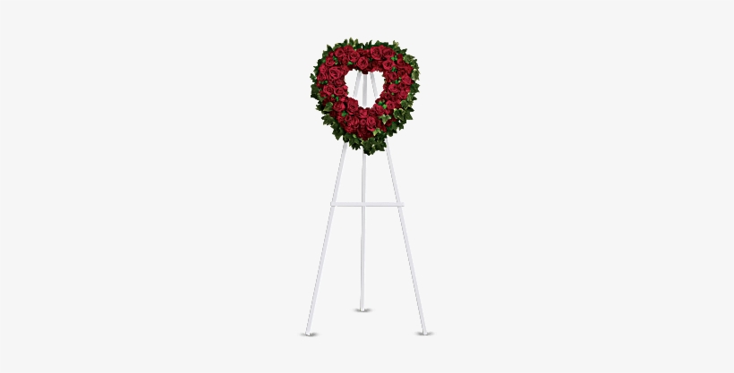 More Views - Heart Shaped Flower Arrangement In Rose, transparent png #3097768