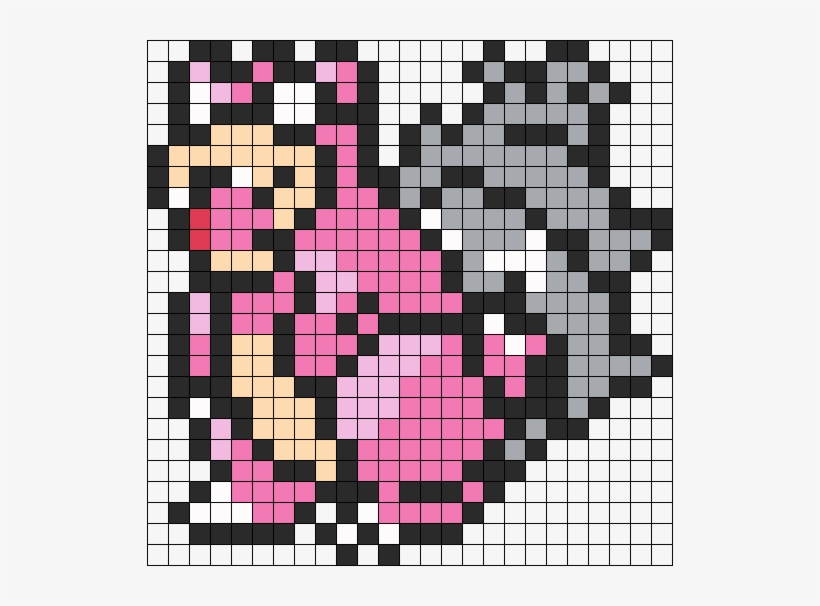 Slowbro Perler Bead Pattern / Bead Sprite - Slowbro, transparent png #3097878