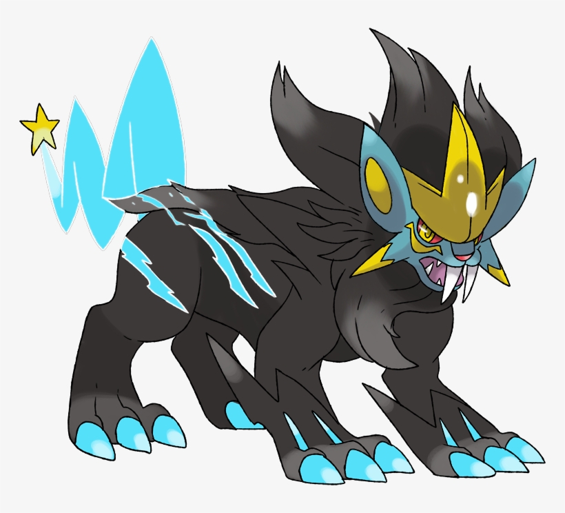 Mega Luxray Pokédex, transparent png #3098373