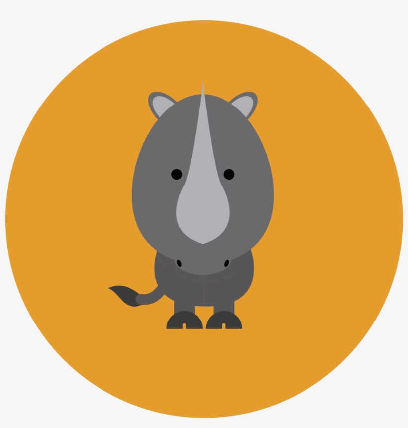 Rhinoceros Icon - Sports, transparent png #3098391