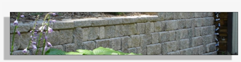 Decorative Stone Block Retaining Walls - Retaining Wall Blocks, transparent png #3098394