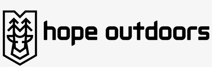 Hope Outdoors Black - Graphic Design, transparent png #3098566