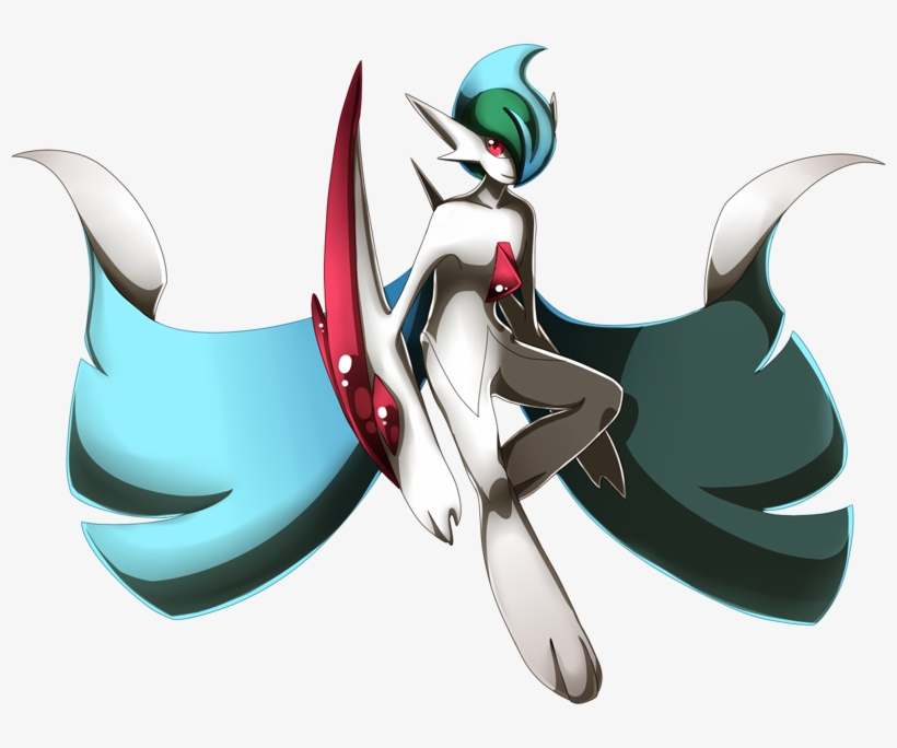 Pokemon Mega-gallade Is A Fictional Character Of Humans, transparent png #3098594