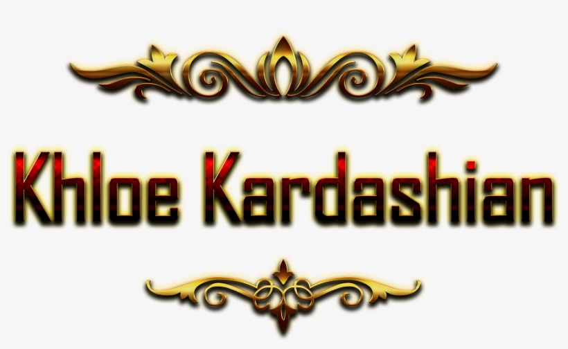 Khloe Kardashian Decorative Name Png - Sameer Name, transparent png #3098611