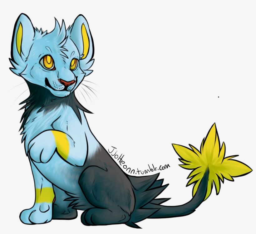 I Made A Shinx He's Transparent So You Can Put Him - Linkback, transparent png #3098790