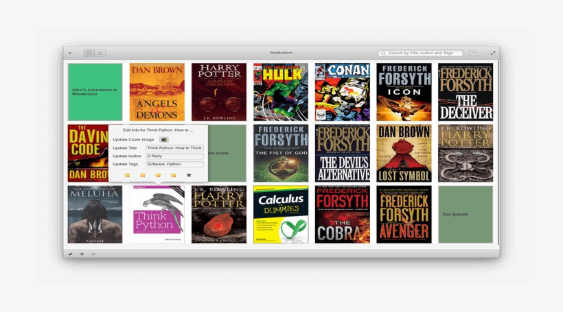 Bookworm Ebook Reader - Design Simple Ebbok, transparent png #3098959