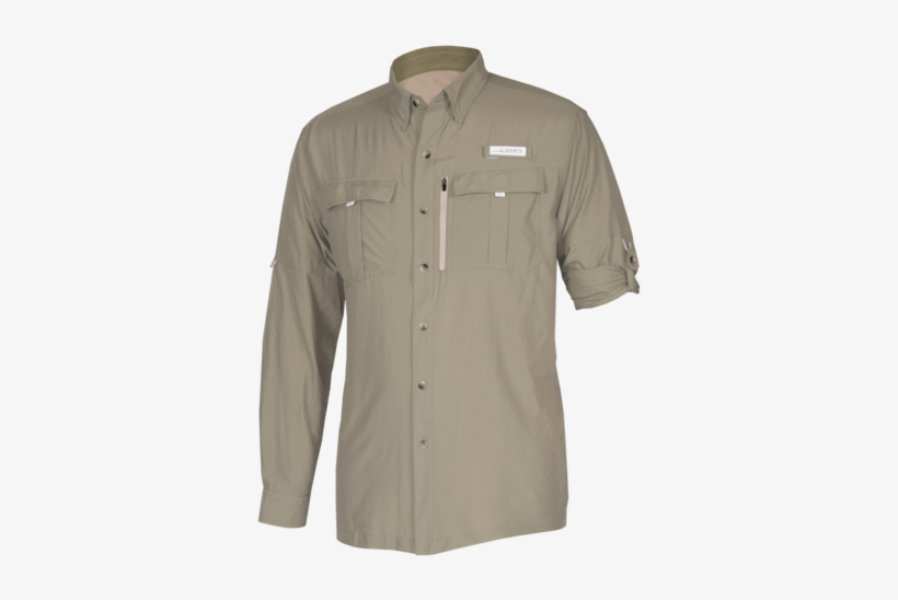 Habit Outdoors - - Habit Men's Ts1164 Long Sleeve River Guide Shirt, transparent png #3099307