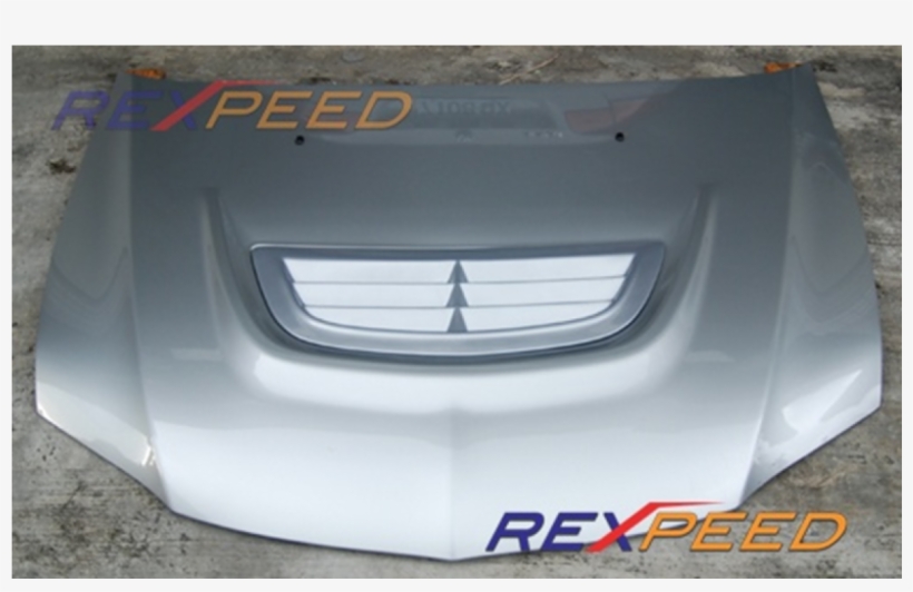 2003-2007 Mitsubishi Evo Viii/ix Frp Hood Vent Tarmac, transparent png #3099467