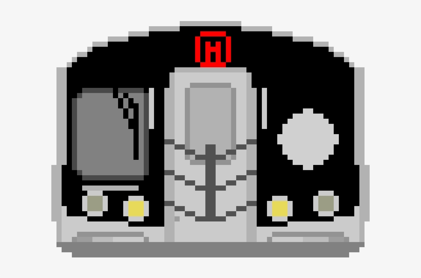 R179 Front Bonnet - Pixel Art, transparent png #3099613