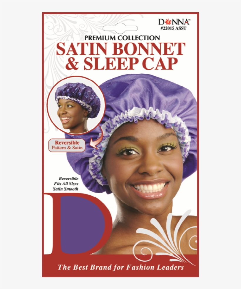 Donna Premium Collection Satin Bonnet & Sleep Cap, transparent png #3099718