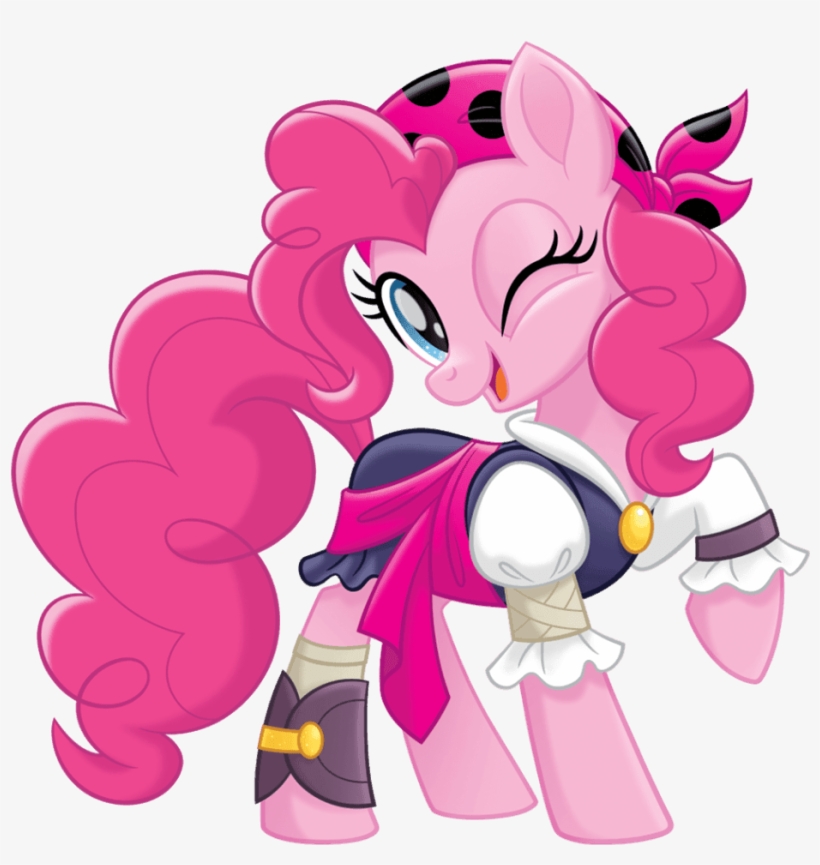 Mlp Movie Vector Pirate Pinkie Pie Tiras Cómicas Mlp, - My Little Pony Pirates, transparent png #3099860