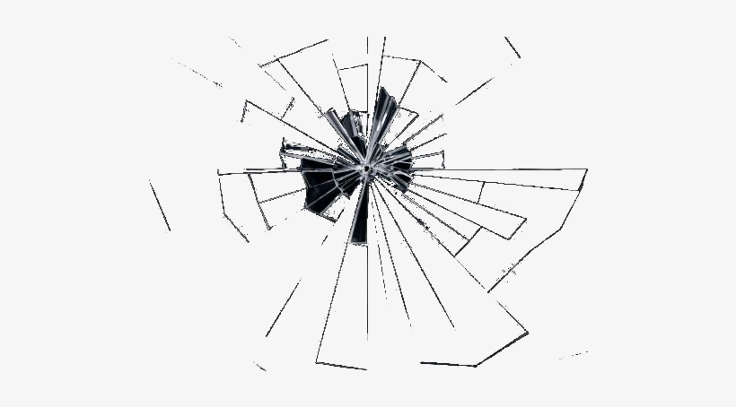 Cracked Glass Png Download - Glassprung Png, transparent png #310069