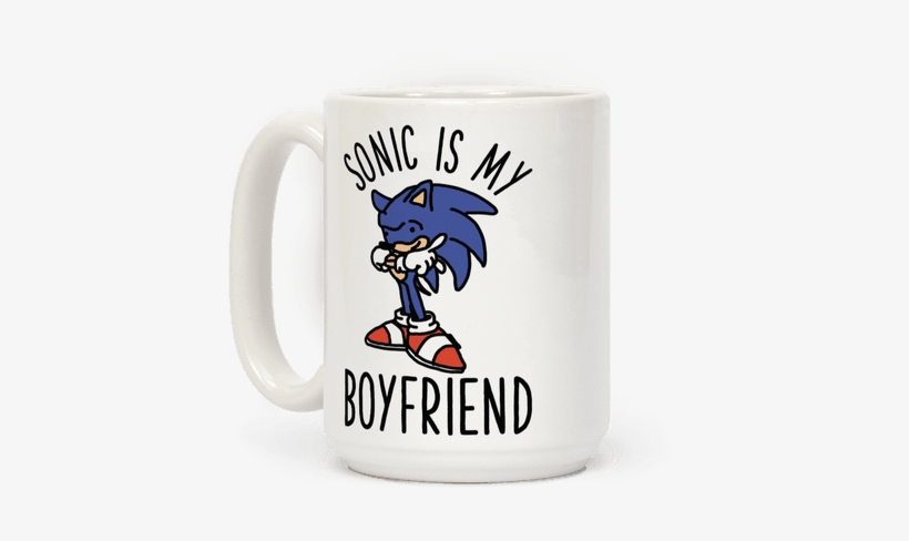 Sonic Is My Boyfriend Coffee Mug - Beer Stein, transparent png #310121