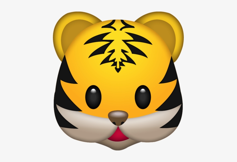 Download Tiger Emoji Png - Tiger Emoji, transparent png #310259