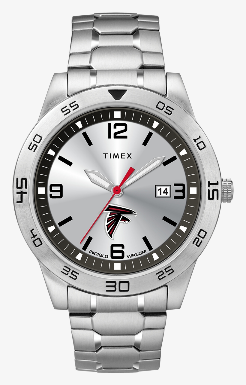Citation Atlanta Falcons - Timex Stainless Steel Watch, transparent png #310342