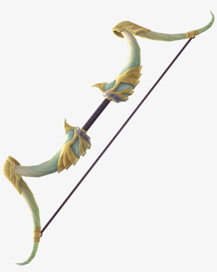 Sacred Bow - Breath Of The Wild Link Bow And Arrows, transparent png #310588