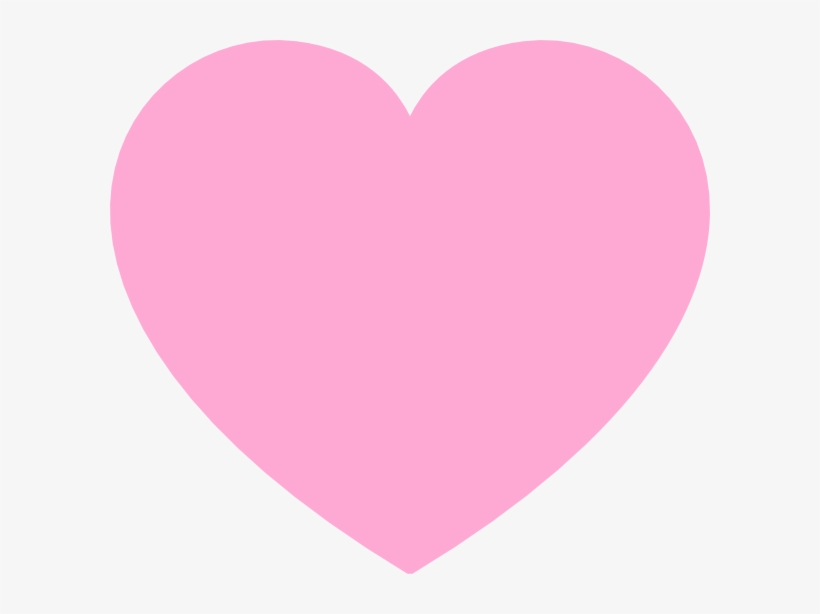 Pink Heart Clip Art At Clker - Heart Pink Clip Art, transparent png #310729