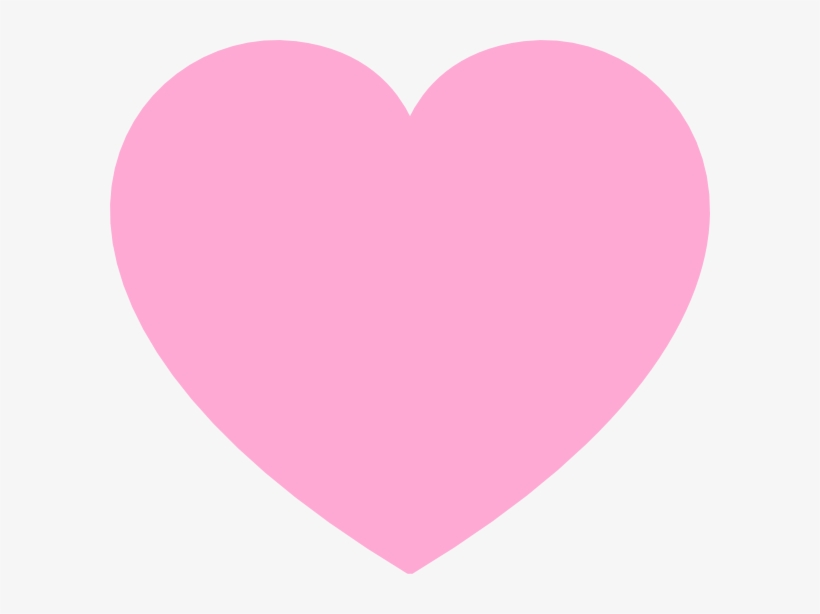 Pink Heart Clip Art At Clker - Heart Pink Clip Art, transparent png #310729