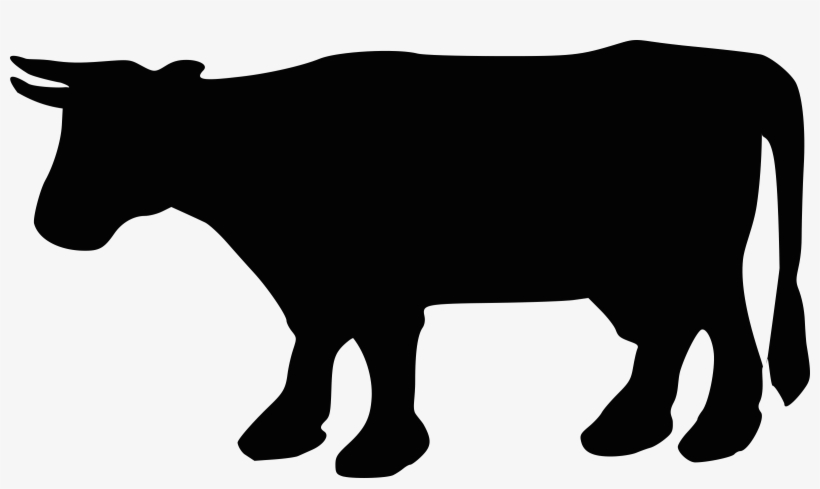 This Free Icons Png Design Of Cow Silhouette 2, transparent png #310764