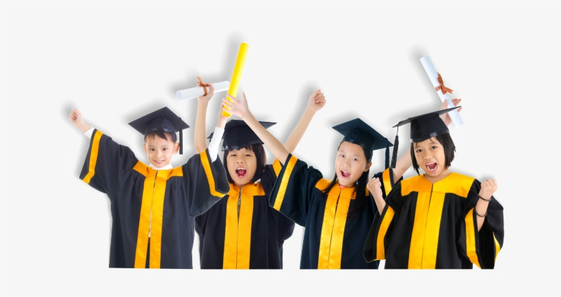 Clip Art Free Stock Children Child Care Preschool And - Kids Graduation Png, transparent png #310790