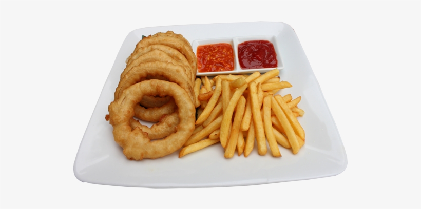 Alfhcm Onion Ring French Fries - French Fries, transparent png #311068