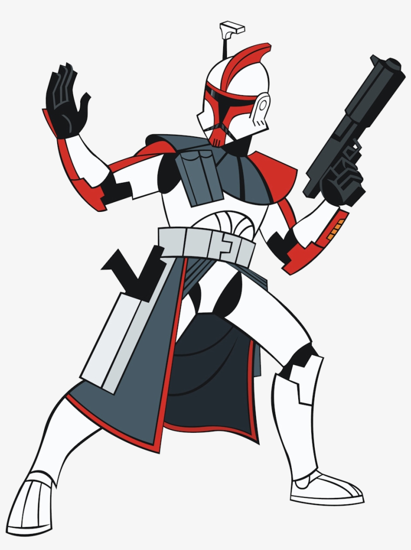 Picture Transparent Download Arc Trooper Vs Battles - Star Wars Clone Wars Captain Fordo, transparent png #311118
