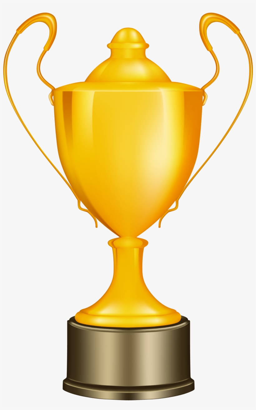 3d Golden Cup Png Trophy - Gold Trophy Transparent, transparent png #311188