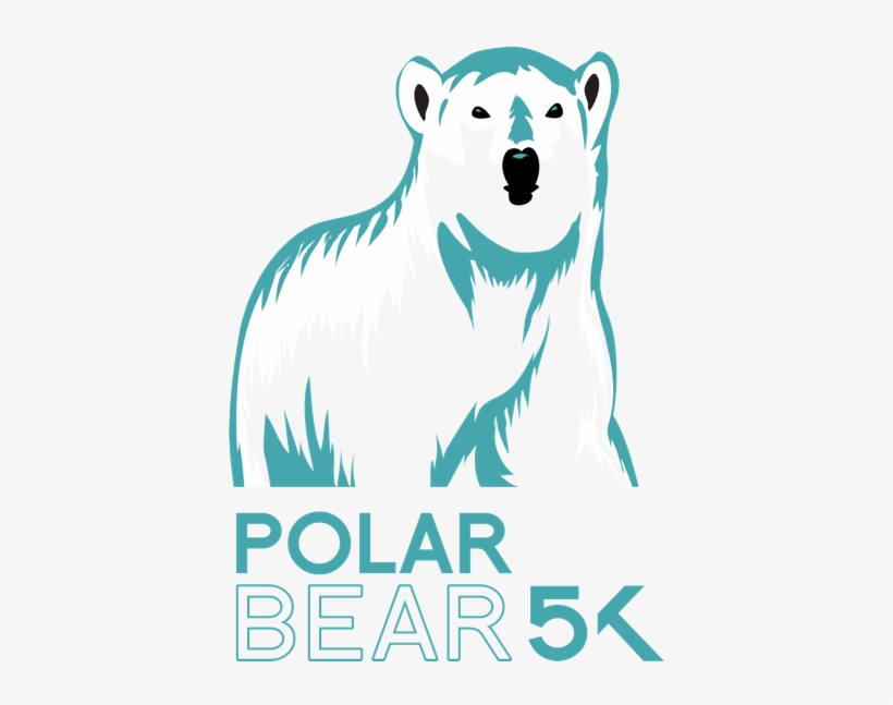 Polar Bear 5k 2018 Logo - Denver, transparent png #311253