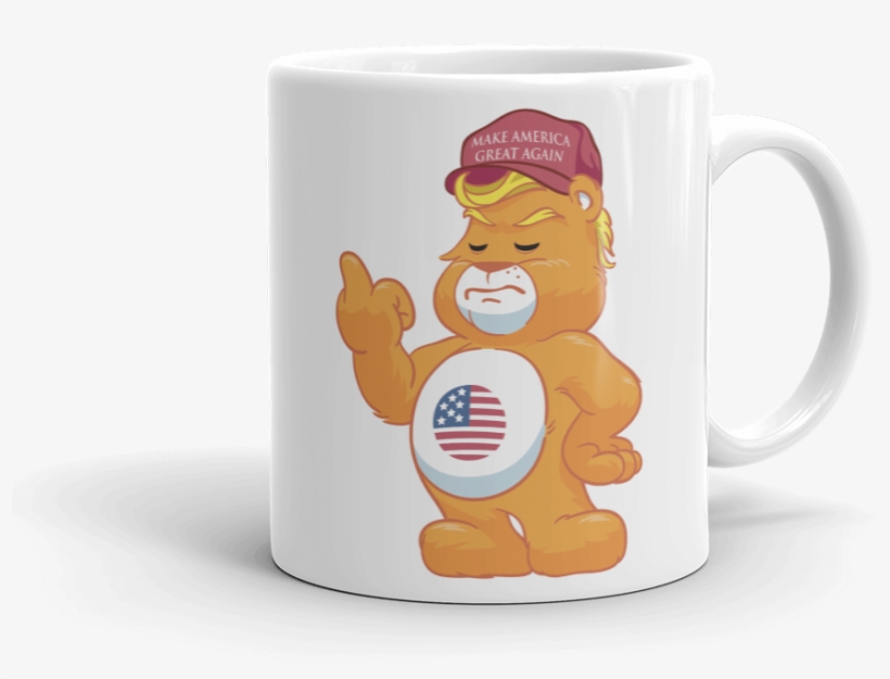 Don't Care Bear W/ Make America Great Again Hat Adult - Donald Trump, transparent png #311585