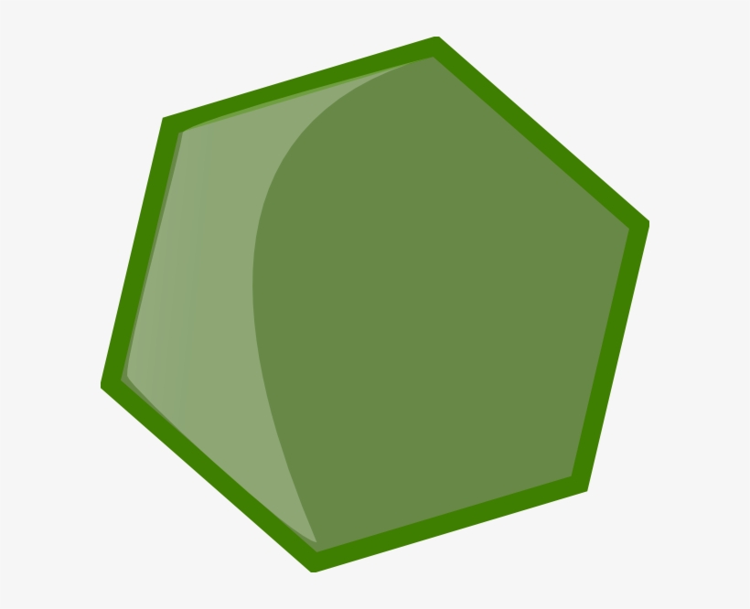 Hexagon Green Clip Art At Clker - Hexagon Green, transparent png #311900