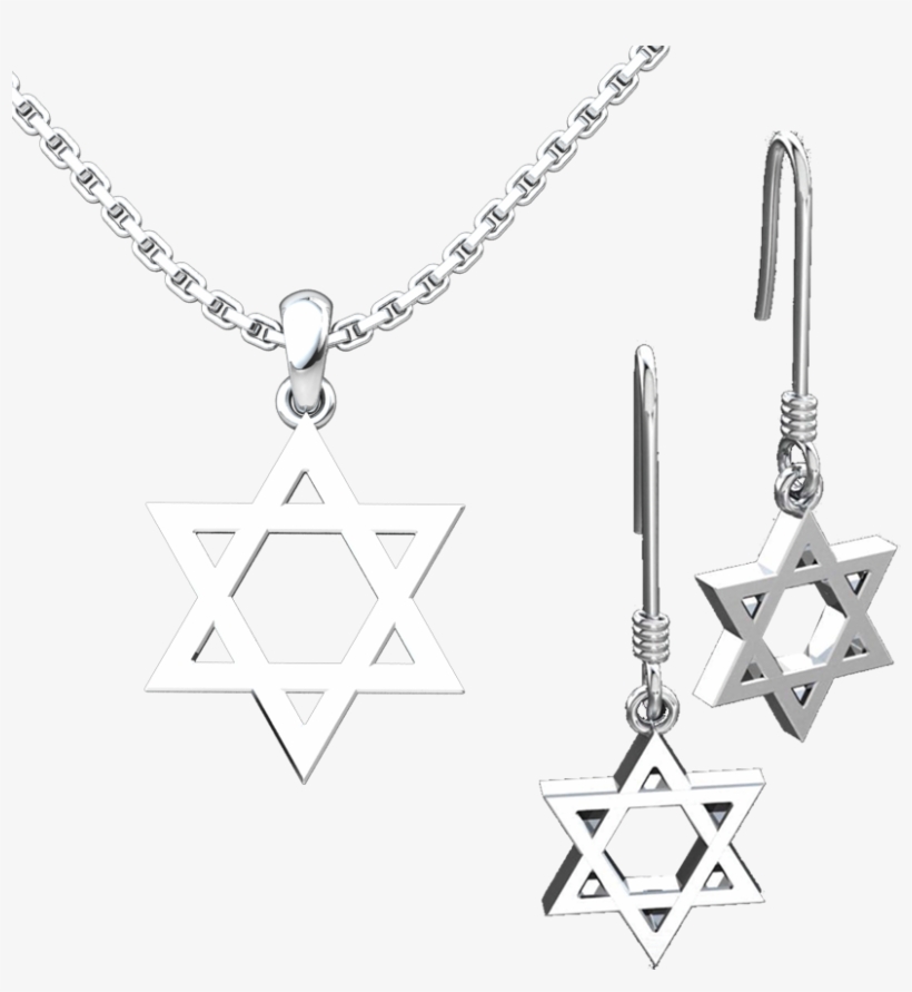 Star Of David Set - Gold, transparent png #311978