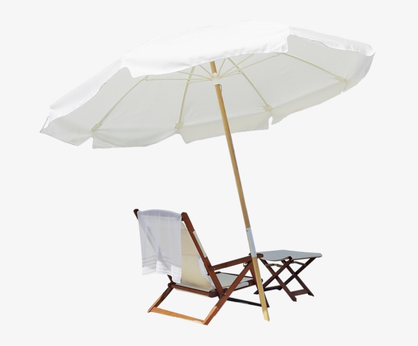 Beach Umbrella Png - Beach Chair And Umbrella Png, transparent png #312128