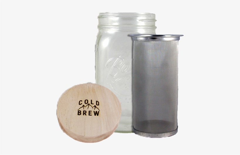 Cold Brew Mason Jar Brew Kit - Cold Brew, transparent png #312152