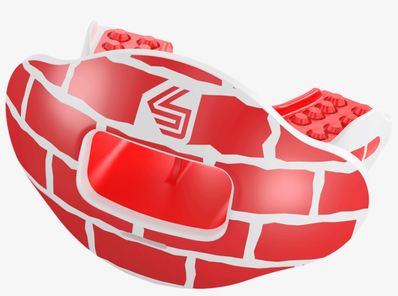 Brick Wall Max Airflow Football Mouthguard - Brick, transparent png #312196