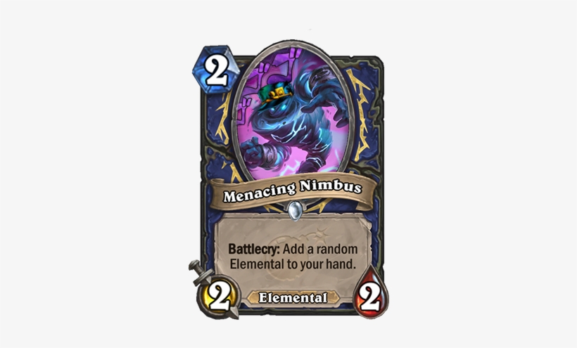 Menacing Nimbus 「f I X E D」 - Menacing Nimbus Hearthstone, transparent png #312342