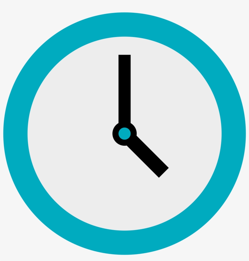 Open - Clock Icon, transparent png #312510