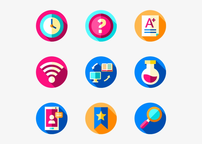 Online Learning - Project Management Icon Flat, transparent png #312993