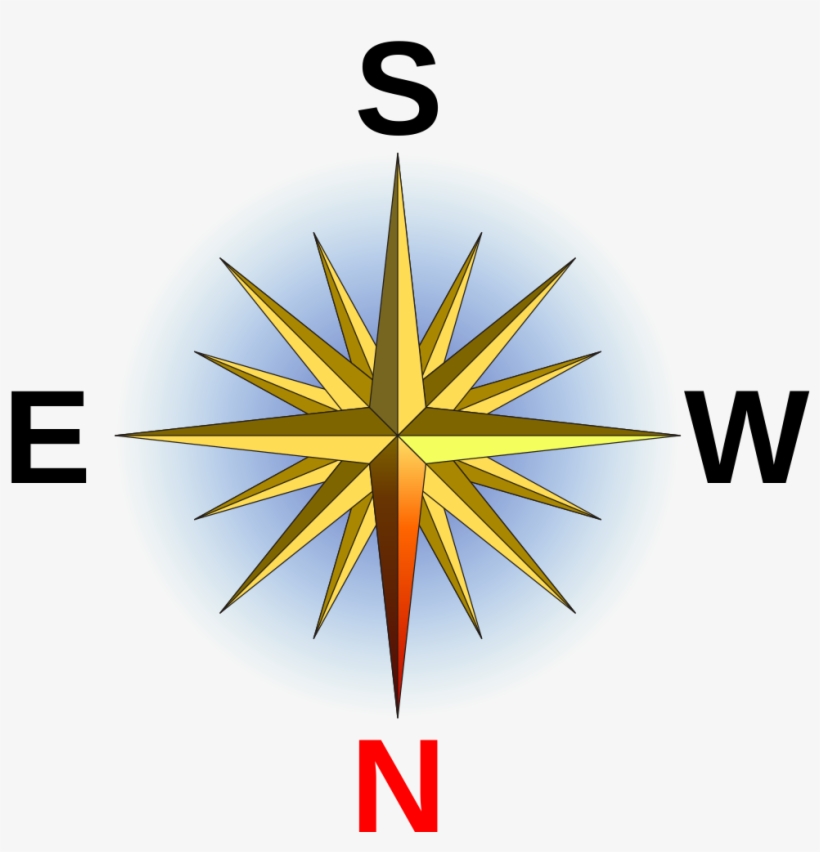 Compass Rose En Small S - Cool Compass Rose Designs, transparent png #313147