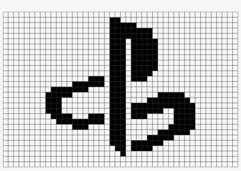 Playstation Pixel Art - Playstation Logo 8 Bit, transparent png #313187