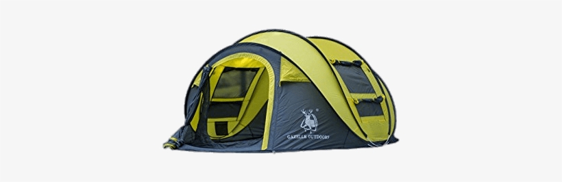 Gazelle Instant Pop Up Camping Tent Png - Tent, transparent png #313238