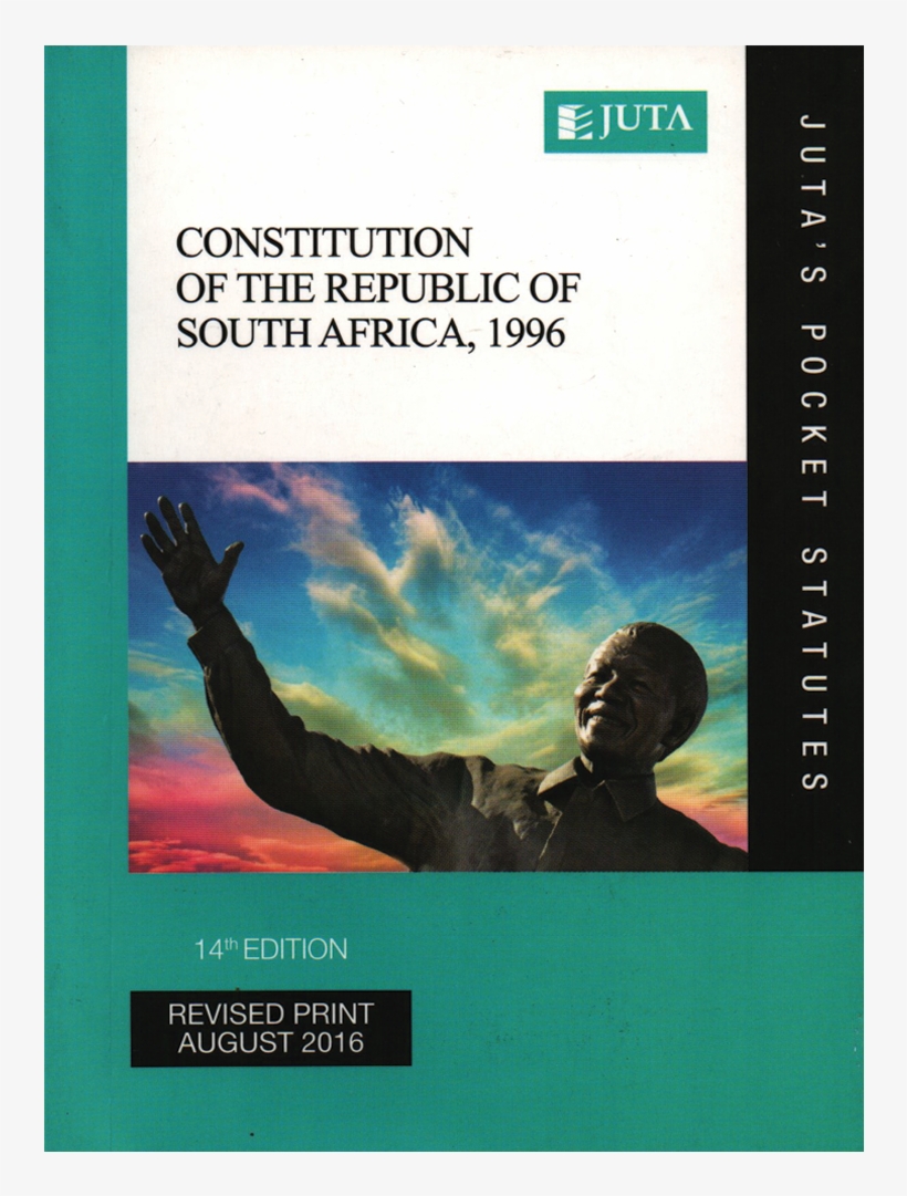 Constitution Of The Republic Of South Africa, - Constitution Pocket 13th Edition 2nd Revised Reprint, transparent png #313276