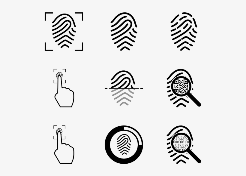 Fingerprints - Encapsulated Postscript, transparent png #313739