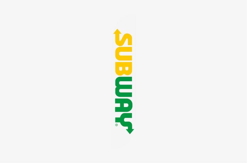 Subway Feather Flag White New Logo - Koopmans Meel, transparent png #313980