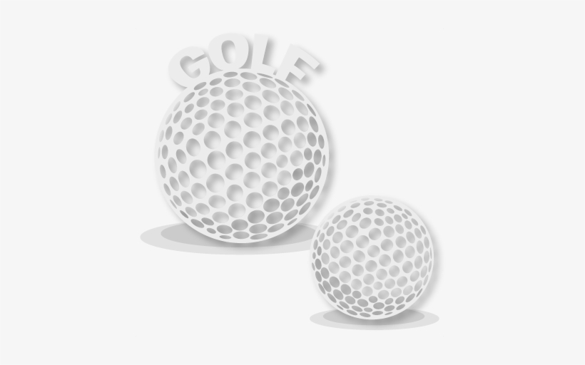 Golf Ball Clipart File - Cricut Golf, transparent png #314006