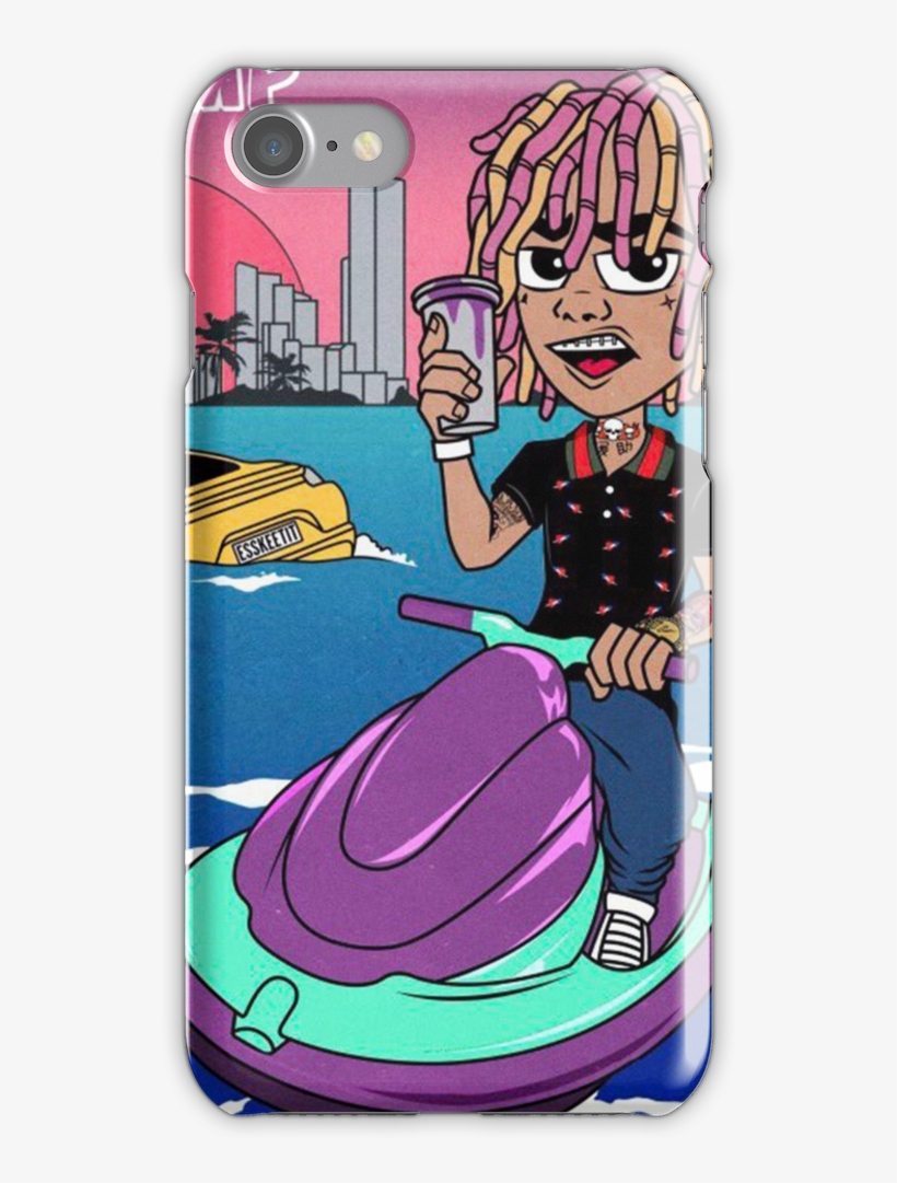Lil Pump Iphone 7 Snap Case - Lil Pump Jet Ski, transparent png #314528
