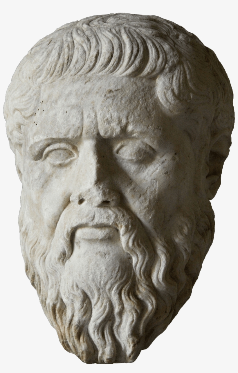 Head Of Plato, 370 Bce Ancient Greece, - Plato Fasting, transparent png #314782